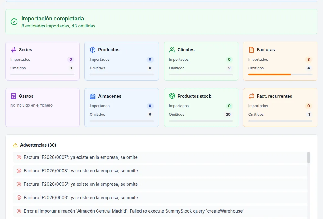 Filtros precisos por entidad